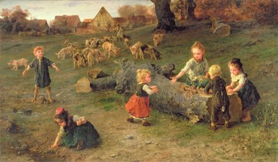 Matschkuchen, 1873 von Ludwig Knaus